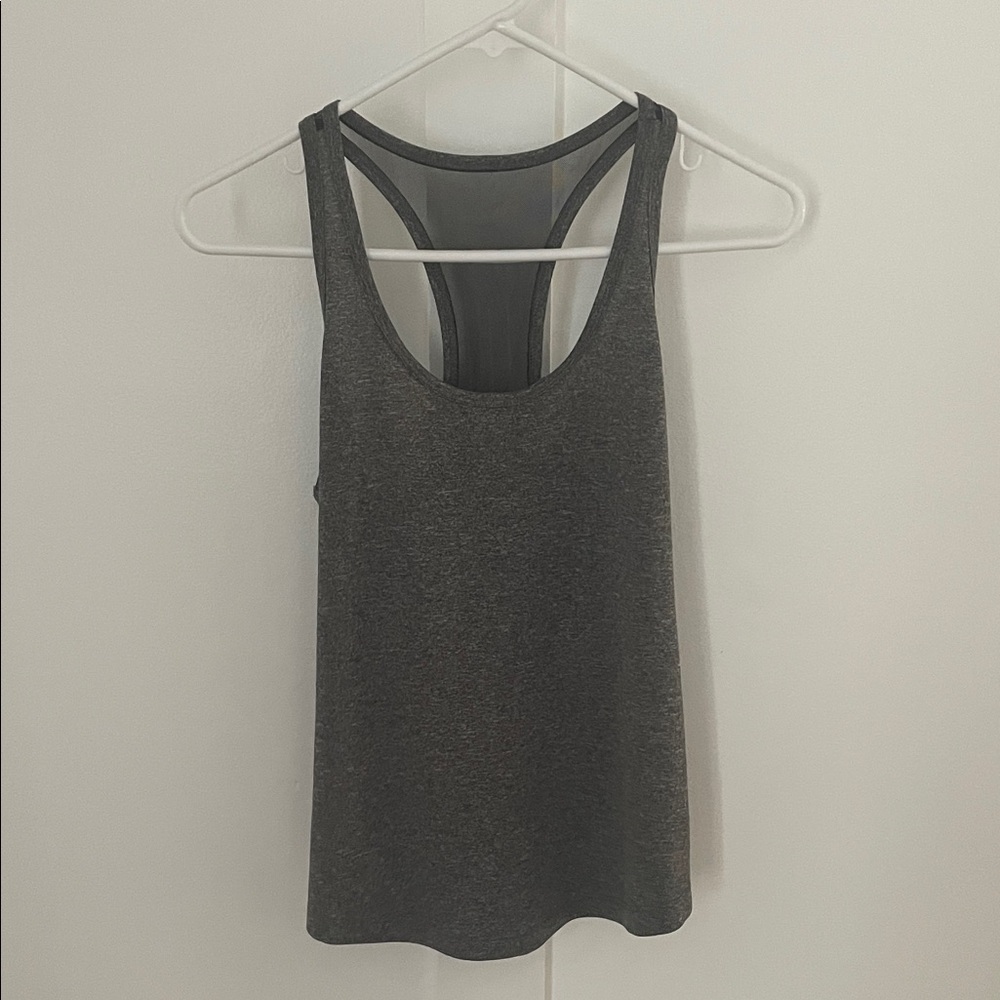 Charcoal Razorback Athletic Tank Top